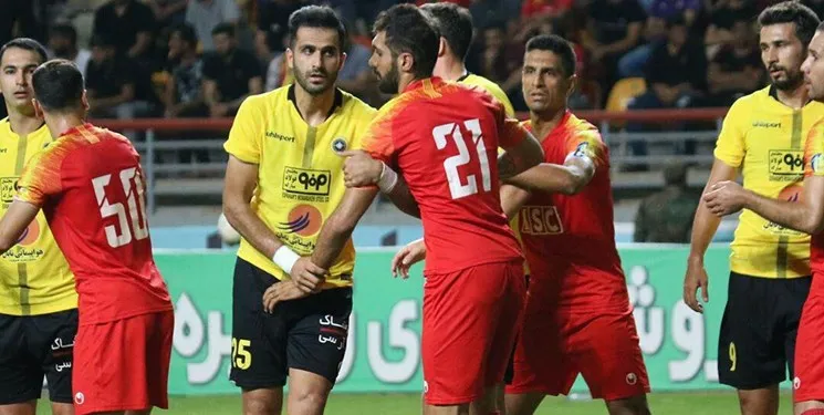 تقابل فولاد و سپاهان برنده نداشت