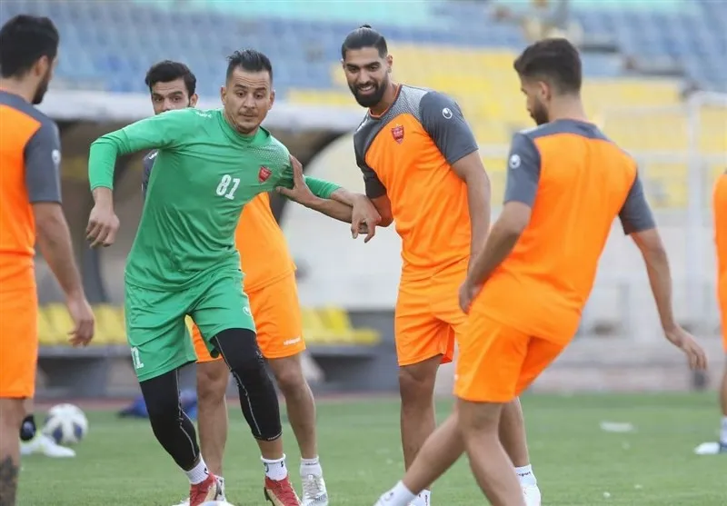 انجام اولین تمرین حامد پاکدل با پرسپولیس