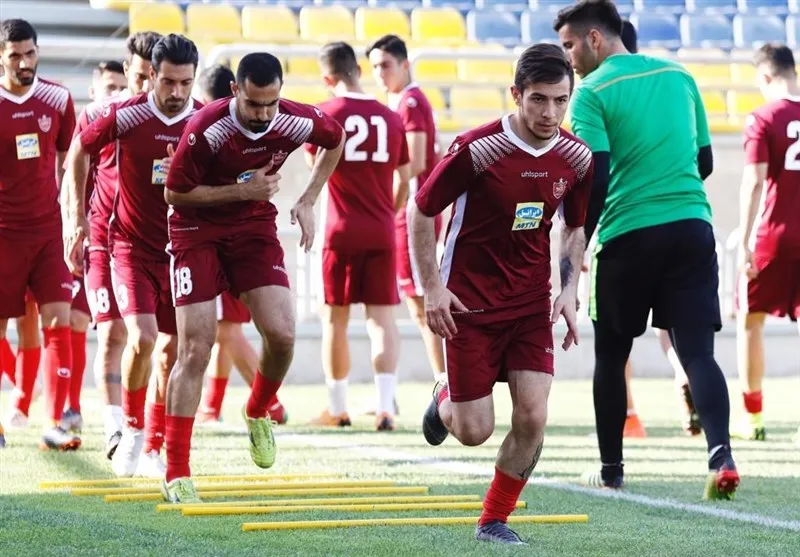 گزارش تمرین پرسپولیس/ بازگشت احمدزاده در فضایی آرام و همکاری خوب بازیکنان با باقری