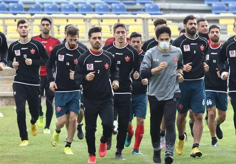 بازیکنان پرسپولیس در دو گروه تمرین کردند