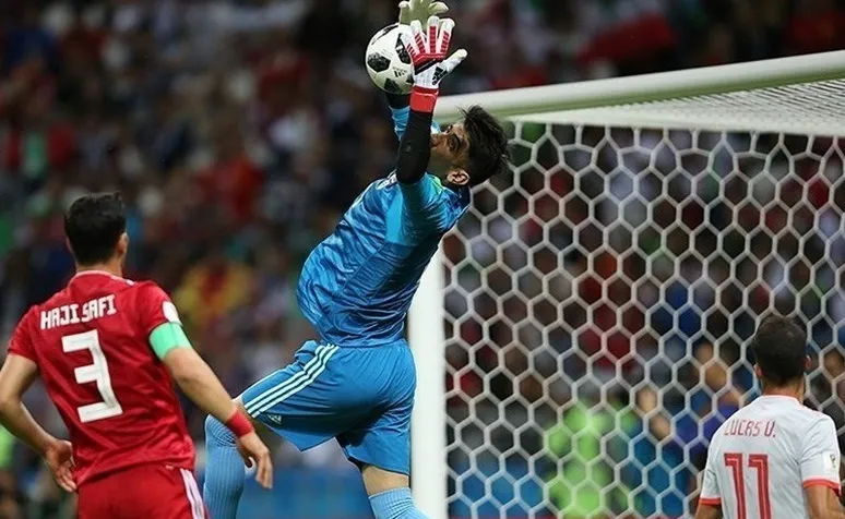 بیرانوند در تیم منتخب جام قرار گرفت