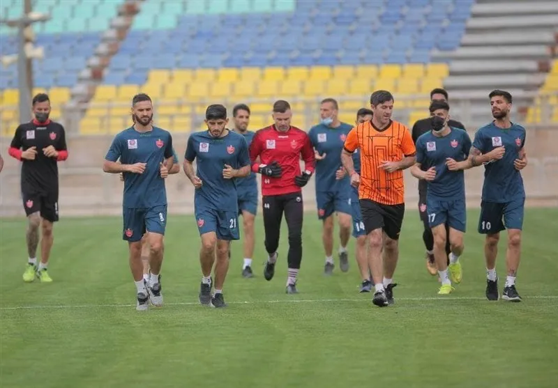 آخرین تمرین پرسپولیس پیش از سفر به هند