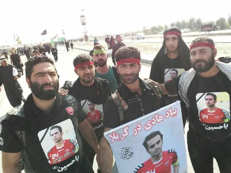 عکس/یاد هادی نوروزی در کربلا