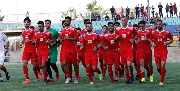 تمرین نیمه سنگین پرسپولیسی‌ها زیر نظر باقری