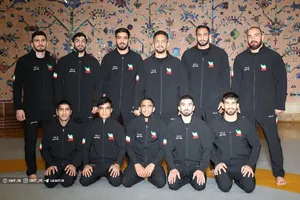 عزیمت تیم ملی کشتی آزاد ایران به مسابقات جهانی کرواسی