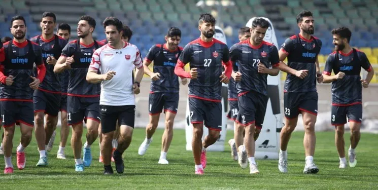 گزارش تمرین پرسپولیس