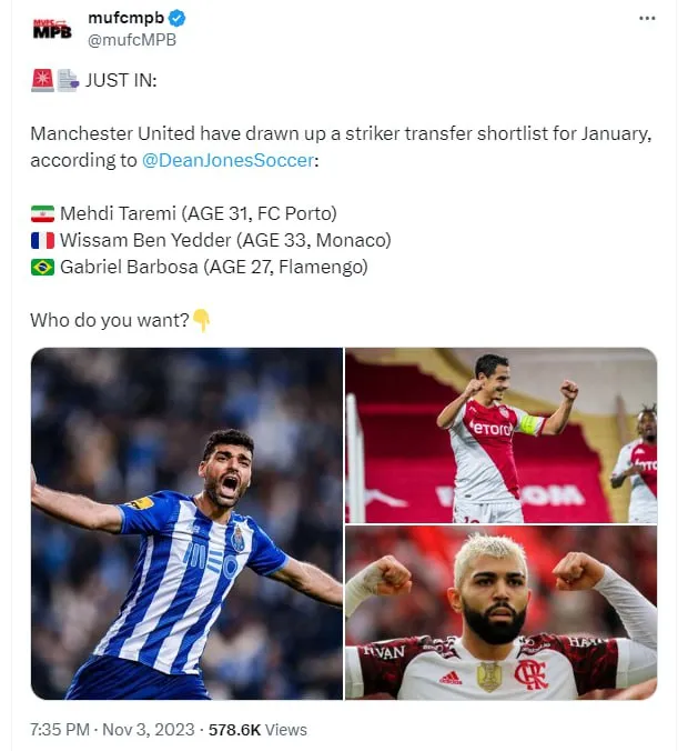طارمی در لیست نهایی منچستر یونایتد
