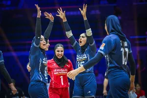 تاریخ‌سازی زنان والیبال ایران در قهرمانی آسیا