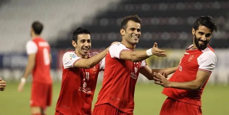 گل‌های عیسی پرسپولیس را به نیمه‌نهایی برد