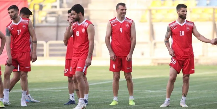 آخرین تمرین پرسپولیس پیش از دیدار با ماشین سازی