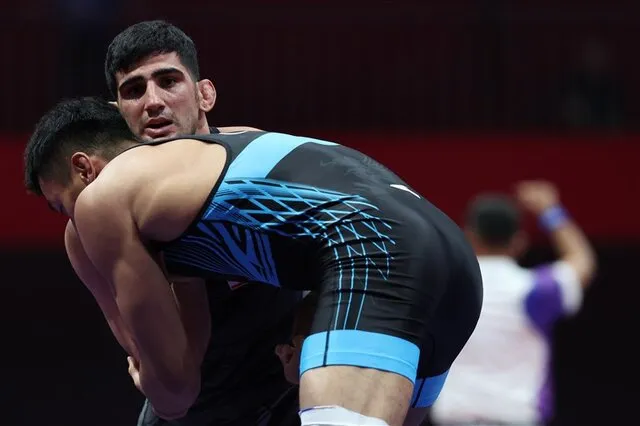 امین کاویانی‌نژاد پنجمین المپیکی کشتی فرنگی ایران