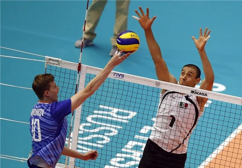 والیبال انتخابی المپیک/ شکست سنگین حریف ایران مقابل روسیه