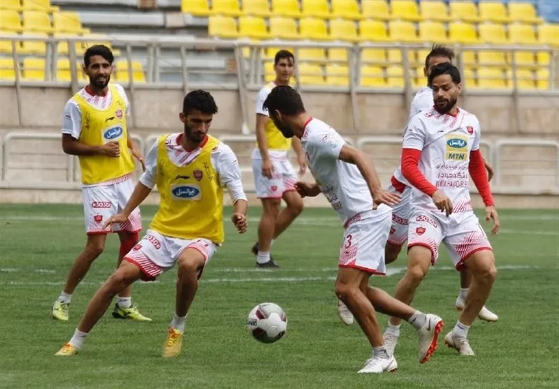 گزارش تمرین پرسپولیس/تنیس فوتبال در تمرین امروز سرخپوشان
