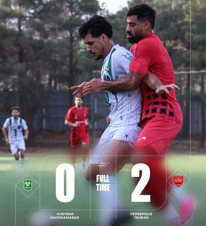 برد پرسپولیس مقابل خیبر