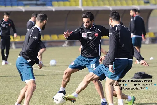 جشن تولد در تمرین پرسپولیس!