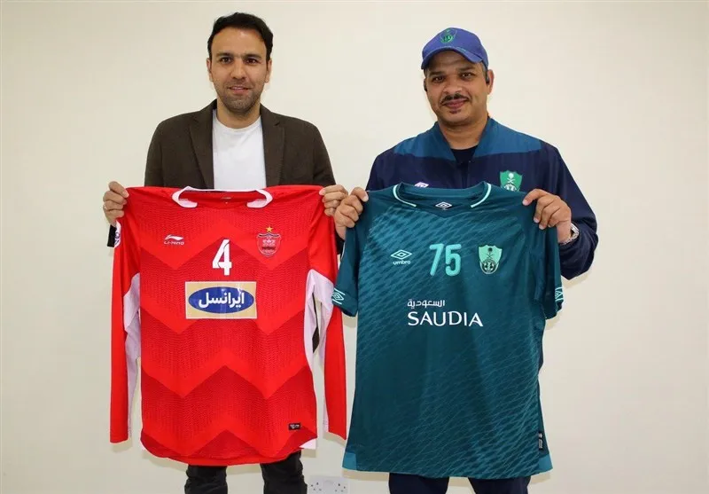 رونمایی از لباس پرسپولیس و الاهلی عربستان برای بازی فردا + عکس
