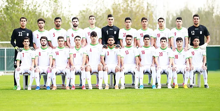 برگزاری یک بازی تدارکاتی برای تیم فوتبال جوانان