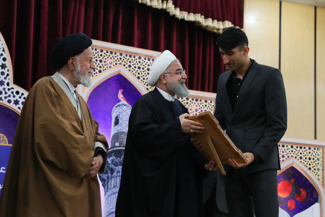 عکس/تقدیر رییس جمهوری از بیرانوند