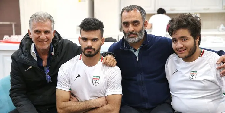 اقدام خیرخواهانه کی‌روش و بازیکنان تیم ملی