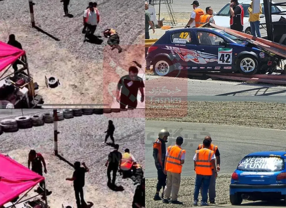 حادثه تلخ در ورزشگاه آزادی +عکس