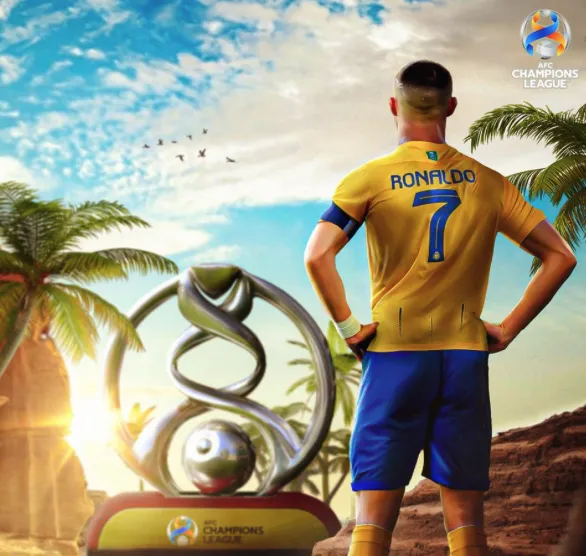 توصیف جالب AFC از استارت رونالدو در لیگ قهرمانان آسیا
