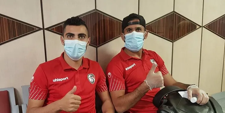 کاروان تیم ملی سوریه بدون خربین به تهران رسید