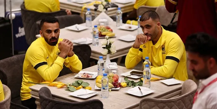الاتحاد عربستان بدون بنزما وارد اصفهان شد