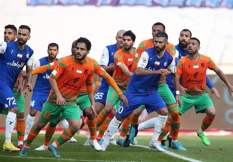 جدول رده بندی لیگ برتر فوتبال ایران در پایان دیدارهای امروز