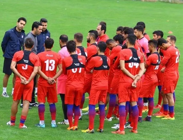 حرکت پسندیده تیم نساجی در حاشیه تمرین امروز