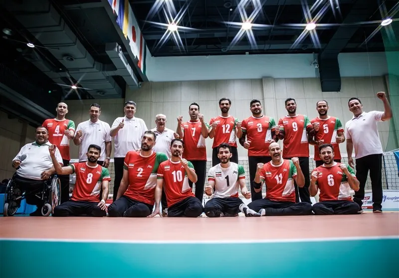 والیبال نشسته ایران بر بام جهان ایستاد