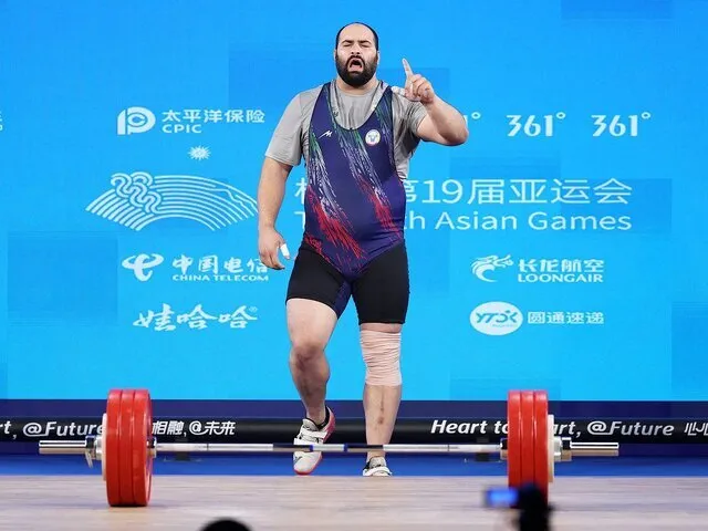 وزنه‌بردار ایران قوی‌ترین مرد آسیا شد