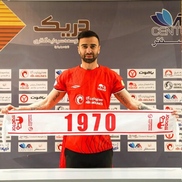 ارسلان مطهری تراکتوری شد