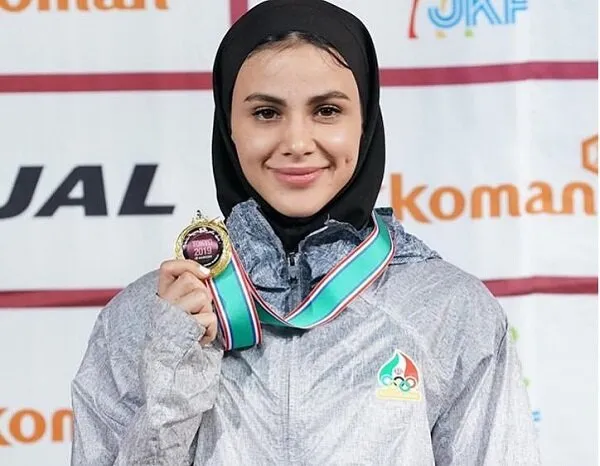 سارا بهمنیار به مدال طلا دست پیدا کرد