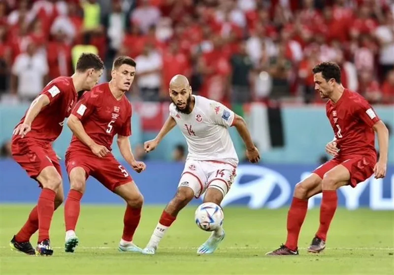 جام جهانی 2022/ دانمارک و تونس اولین تساوی بدون گل جام را رقم زدند