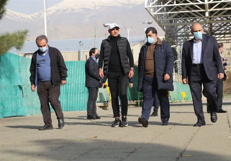 بازدید آجورلو از مجموعه ورزشی آرارات