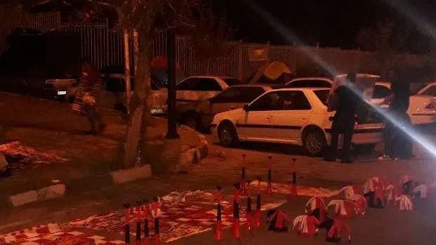 حضور گرشاسبی در بین هواداران پرسپولیس