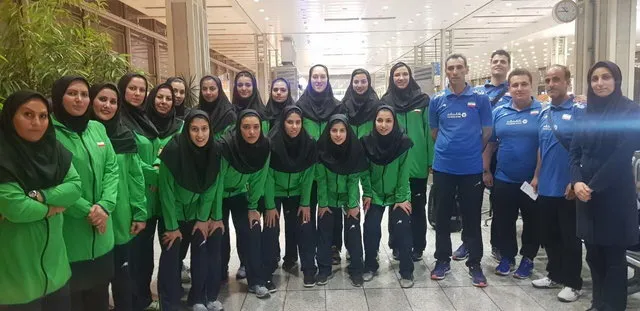 دختران والیبالیست ایران قهرمانی آسیا را با پیروزی شروع کردند