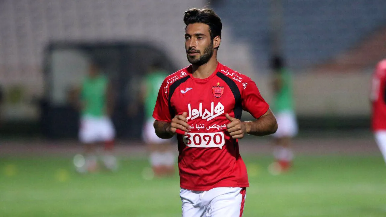 مصدومیت خلیل‌زاده در بازی تدارکاتی پرسپولیس