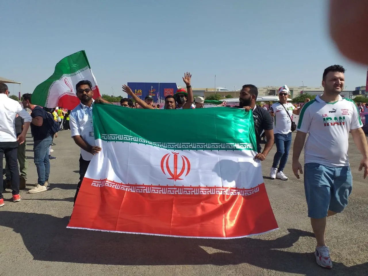 گزارش اختصاصی از دوحه/ جو ورزشگاه احمد بن علی قطر کاملا ایرانی بود