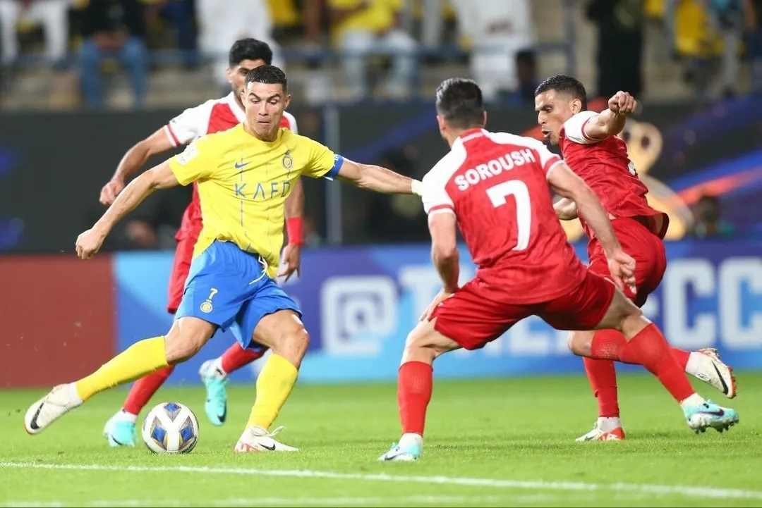 النصر با ذخیره ها مقابل پرسپولیس