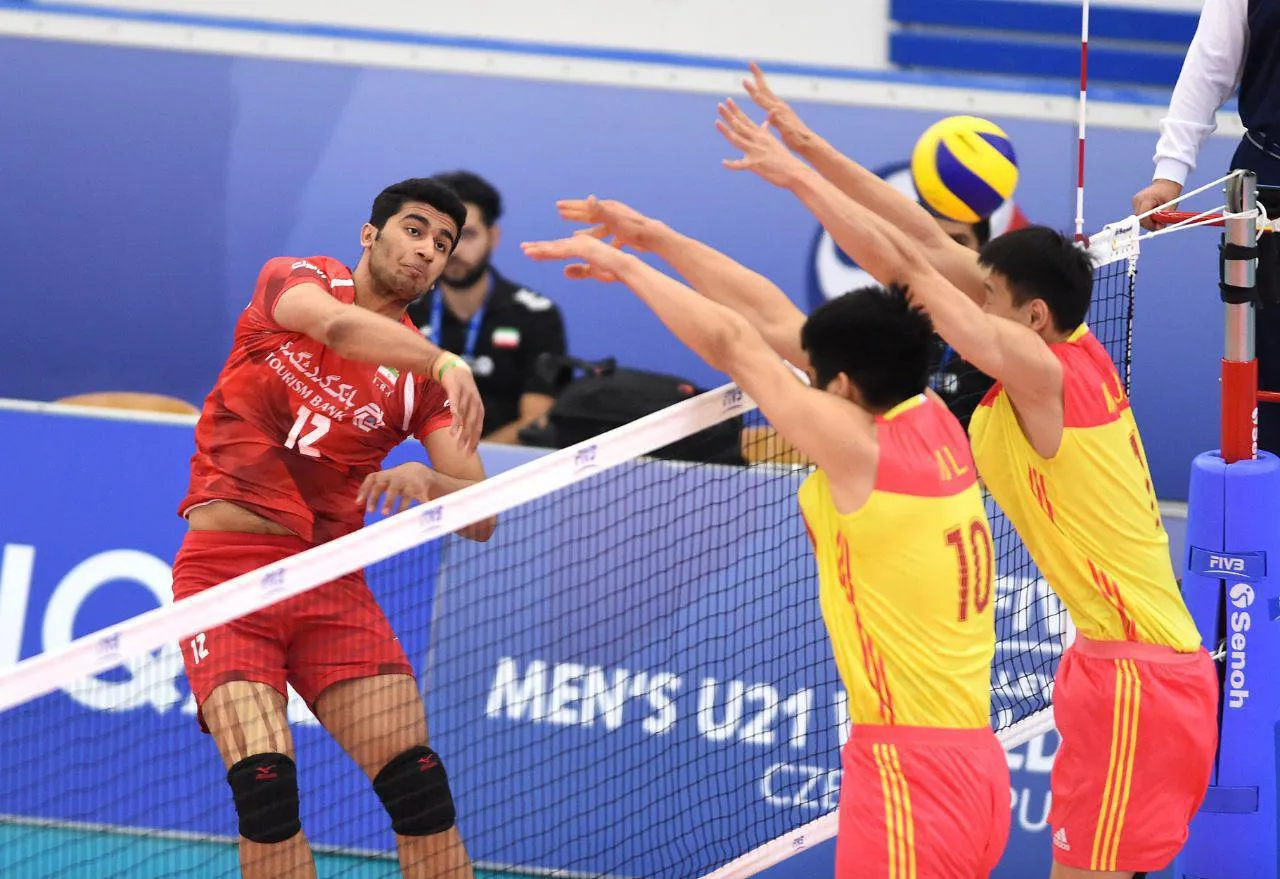 والیبال قهرمانی جوانان جهان/ برد شیرین ایران برابر چین مدعی