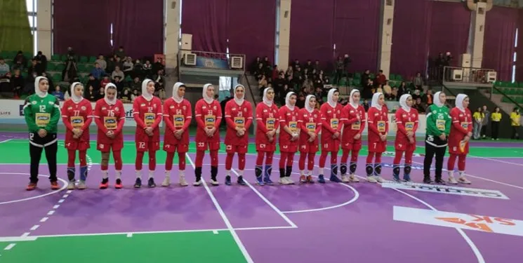 هندبال دختران آسیا/ دومین پیروزی ایران