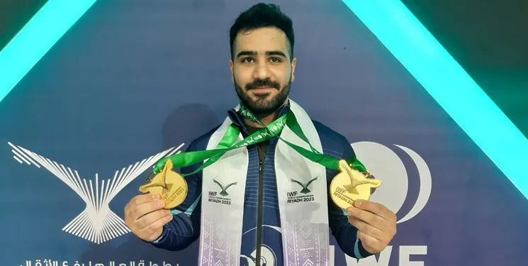 وزنه‌برداری قهرمانی جهان/جوادی طلایی شد