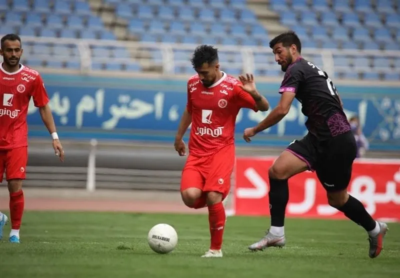 پرسپولیس دو امتیاز در مشهد جا گذاشت