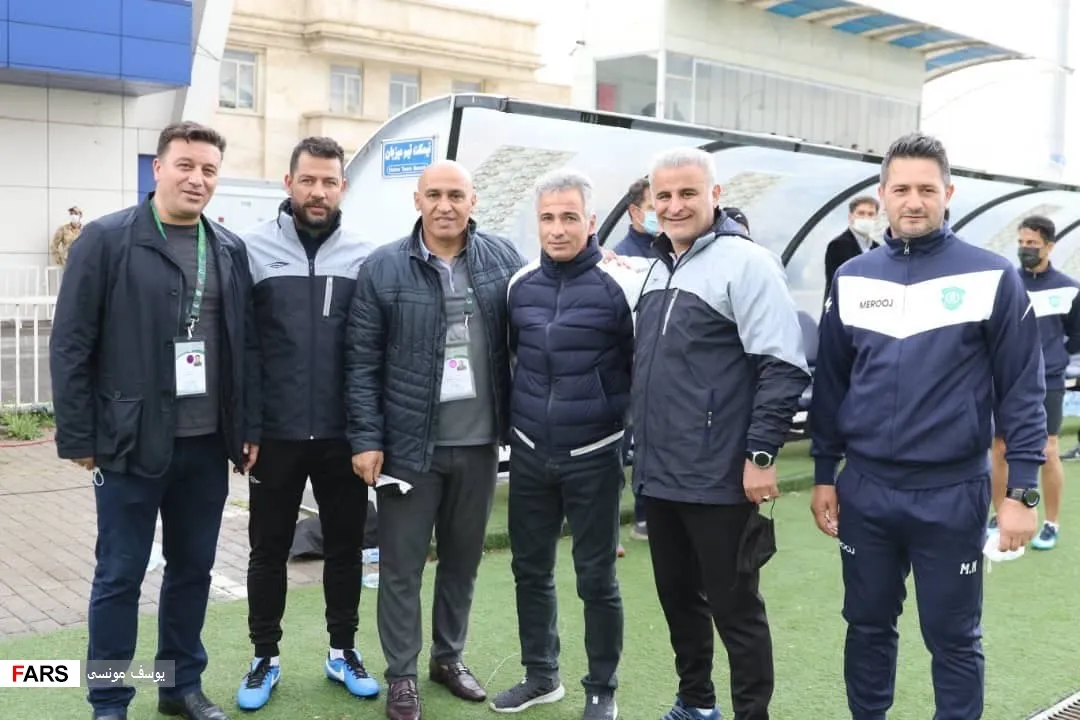 همبازیان دیروز و مربیان امروز در یک قاب