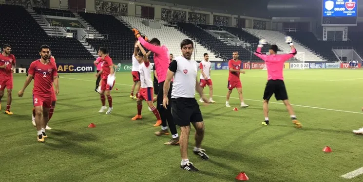 پرسپولیسی‌ها در دوحه تمرین کردند