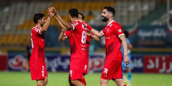 برتری ۳ گله پرسپولیس