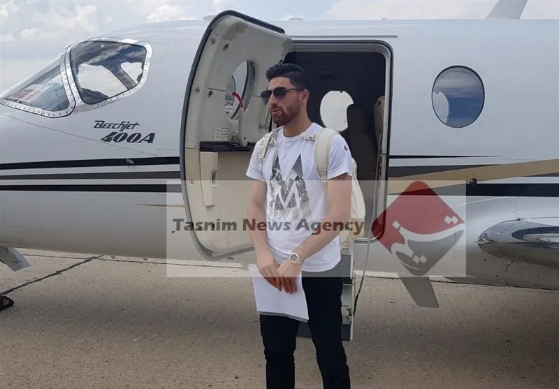ستاره فوتبال ایران با جت اختصاصی راهی انگلیس شد