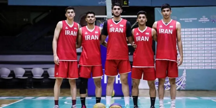 بسکتبال3 نفره کاپ آسیا/ صعود پسران ایران به مرحله یک چهارم نهایی