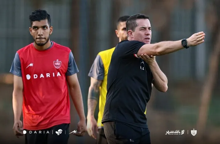 برگزاری تمرین پرسپولیس زیرنظر اوسمار